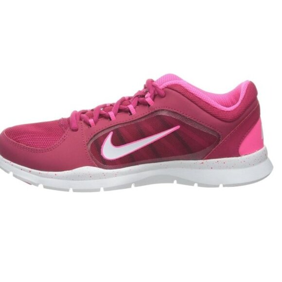 Nike Flex Trainer IV Pink/white 2014 (643083-603) Sz 10 - Picture 2 of 14